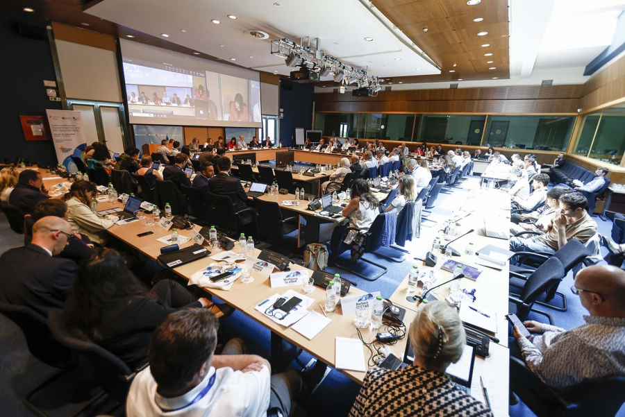 Conference room, Cedefop/OECD symposium