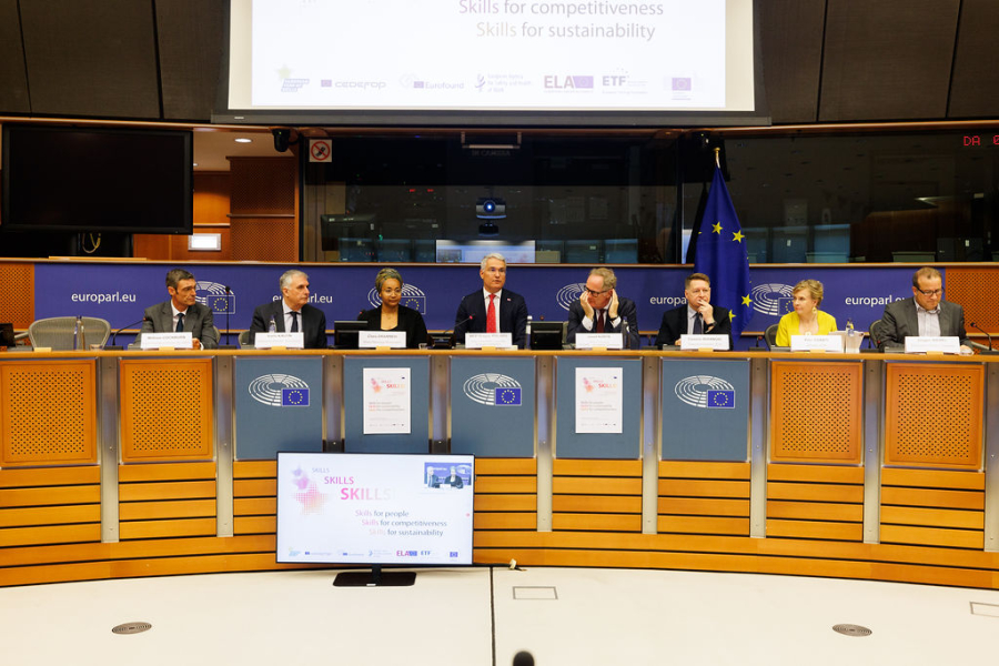 Panel, Skills, skills, skills, European Parliament, Brussels