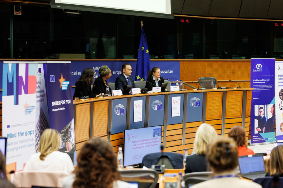 Panel, Skills, skills, skills, 5 agencies event, European Parliament, Brussels