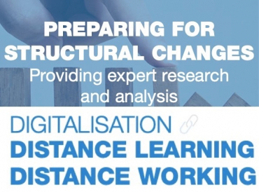 Digitalisation, distance learning - distance working