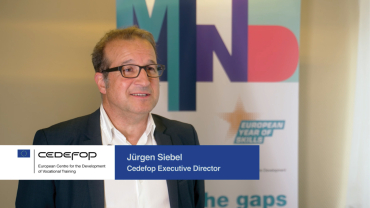 Jürgen Siebel, Cedefop Executive Director, interview