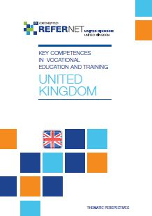 Cover Key competences in vocational education and training - United Kingdom