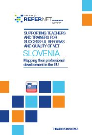 Cover Supporting teachers and trainers Slovenia
