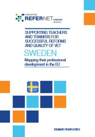 Cover Supporting teachers and trainers Sweden