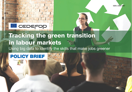 Tracking the green transition in the labour market - cover page