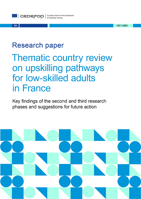 Cover page: Thematic country review  on upskilling pathways  for low-skilled adults  in France